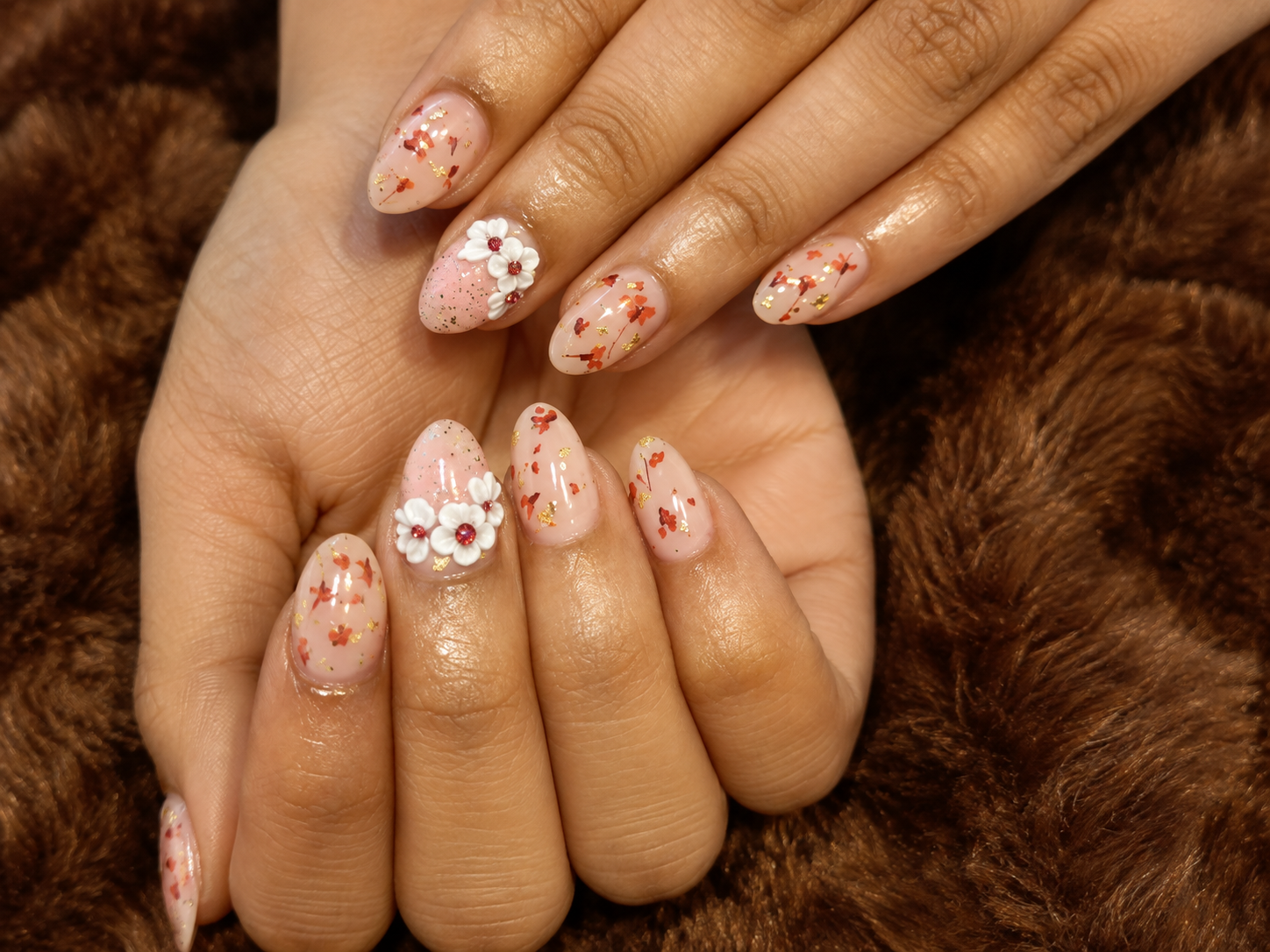 Premium nail artistry at Amrutha Salon